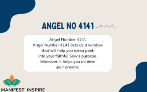 Angel Number4141 meaning